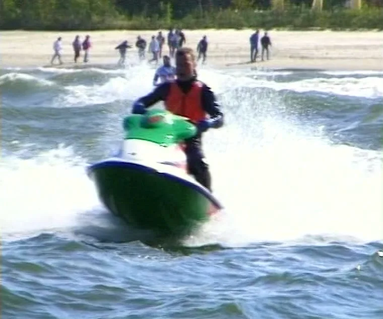 Serwis skuterów wodnych SeaHands, archiwum z 1994 roku, skutery wodne na Zatoce Gdańskiej